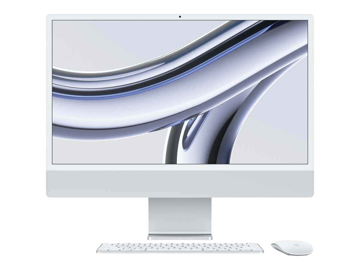 APPLE iMac 24" M3 256 GB Silver 2023 AZERTY