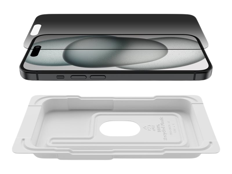 BELKIN ScreenForce Pro TemperedGlass iPhone 15 Plus/14 Pro Max