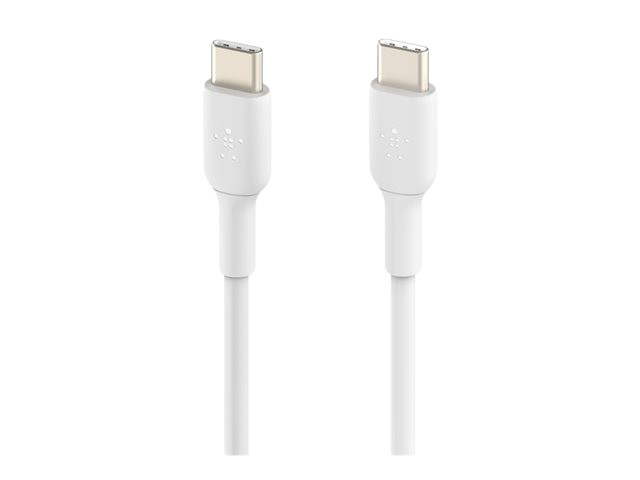 Belkin BOOST CHARGE - Câble USB - 24 pin USB-C (M) pour 24 pin USB-C (M) - 1 m - blanc