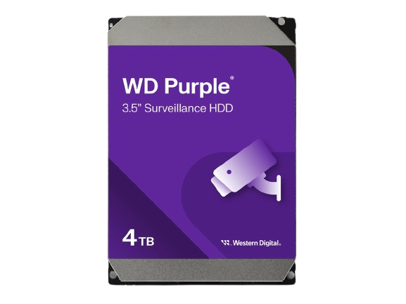 WD Purple 4 To Disque dur Interne 3.5" dédié Vidéosurveillance