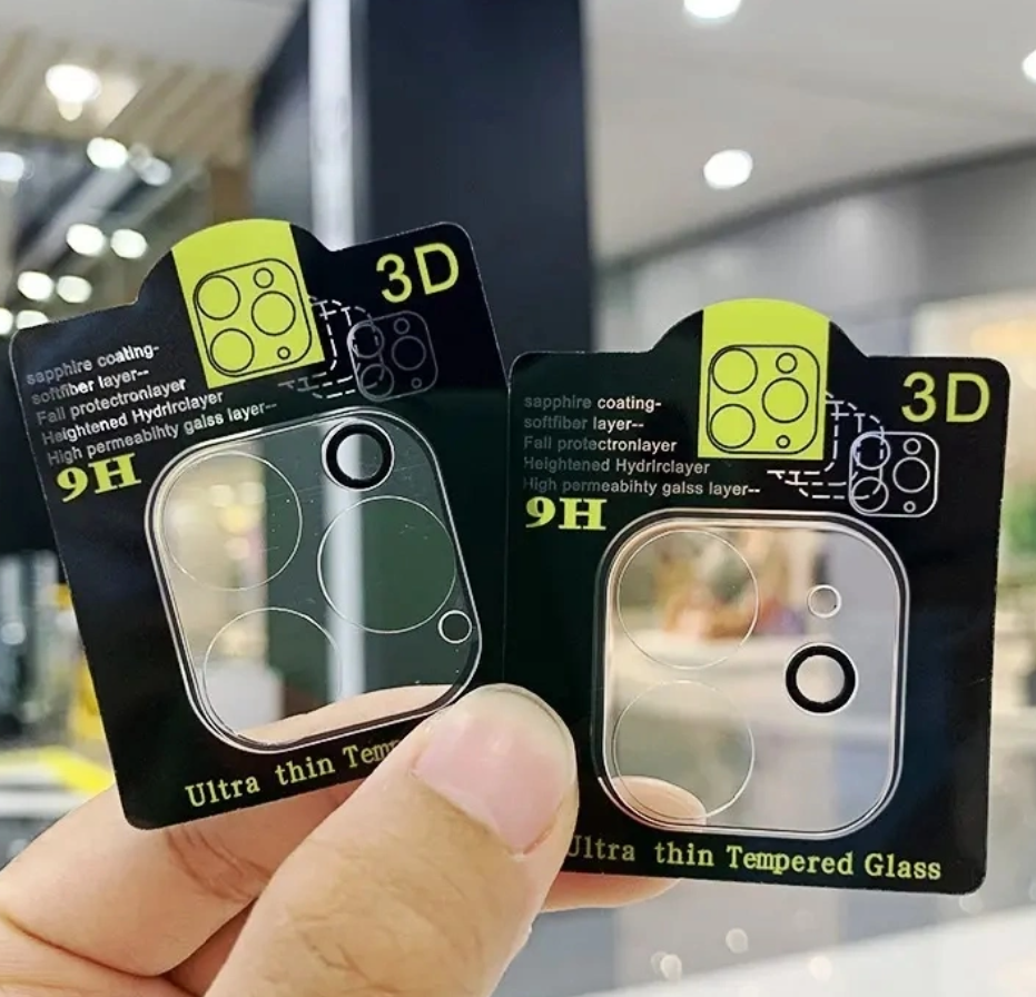 Protecteur d'objectif d'appareil photo pour iPhone 14, 14 Plus et 14 Pro, 14 Pro Max en verre trempé anti-rayures
