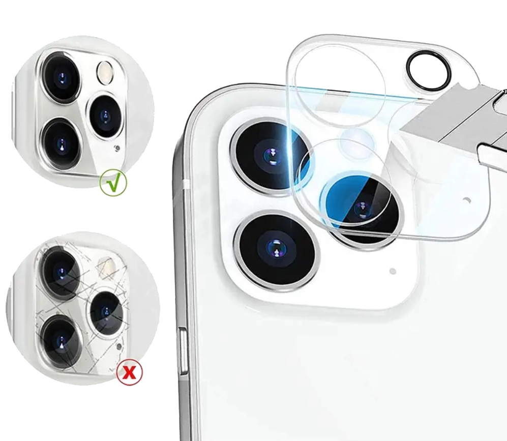 Protecteur d'objectif d'appareil photo pour iPhone 14, 14 Plus et 14 Pro, 14 Pro Max en verre trempé anti-rayures
