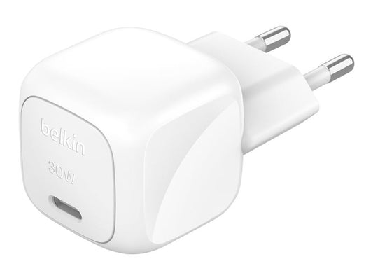 BELKIN 30W USB PD Wall Charger with PPS WHT