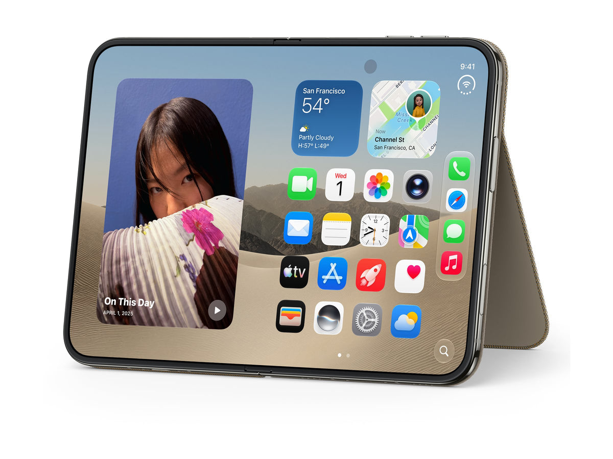 iPhone Duo Folio with Kickstand - Taupe