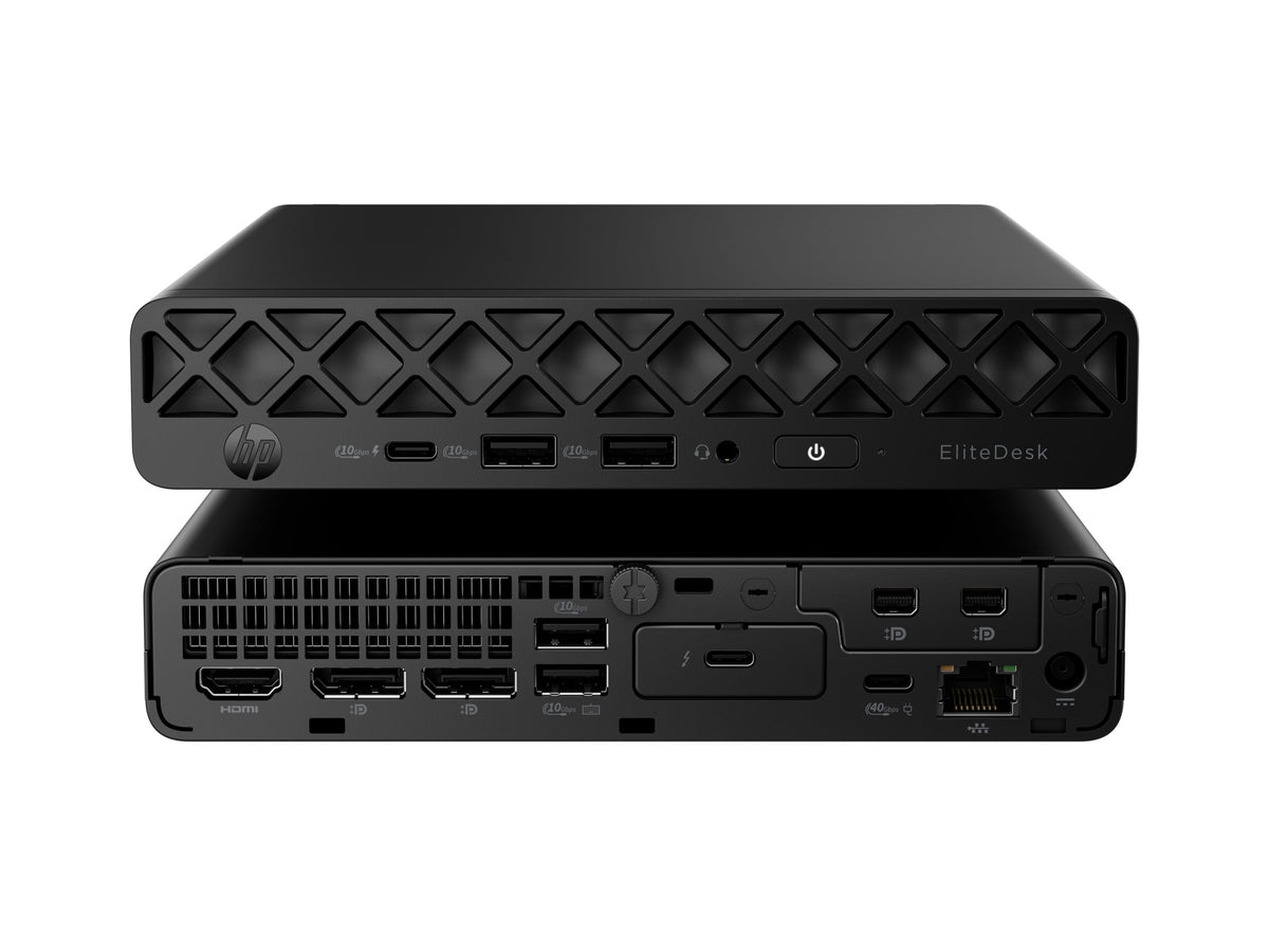 HP EliteDesk 8 G1a Mini AMD Ryzen 5 PRO 215 16Go 512Go PCIe NVMe Value SSD W11P WLAN + BT 3Y NBD onsite