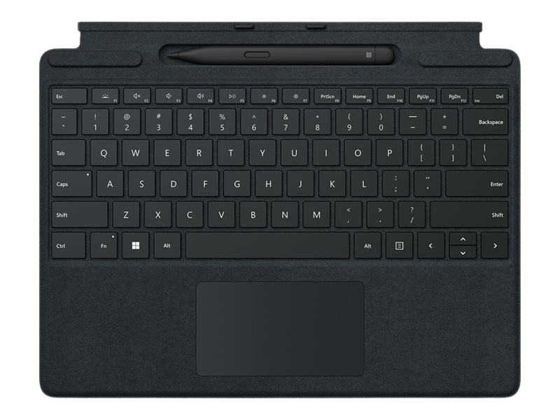 Microsoft Surface Pro Signature Keyboard with Slim Pen 2 Noir Microsoft Cover port AZERTY Belge