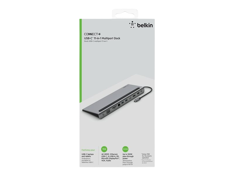 BELKIN Station d'accueil CONNECT 11-in-1