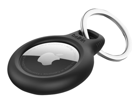 Belkin anneau de protection avec attache en métal pour AirTag (4-pack) - Noir