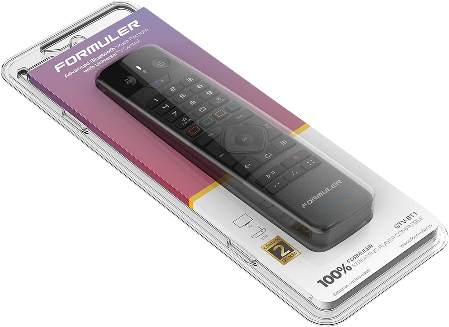 Formuler BTV-BT1 télécommande avec contrôle vocale Bluetooth