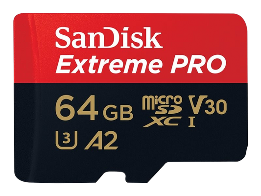 SANDISK Carte mémoire microSDXC Ultra A2 avec adaptateur SD