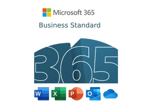 Microsoft 365 Business Standard PC/MAC Mensuel