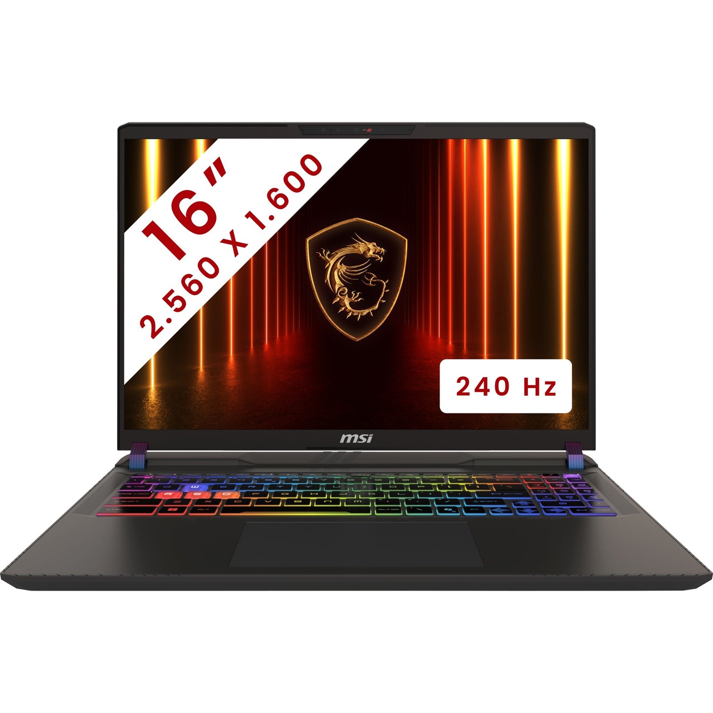 MSI Vector 16 HX AI - RTX 5070 Ti - Laptop Gaming 16" QHD+