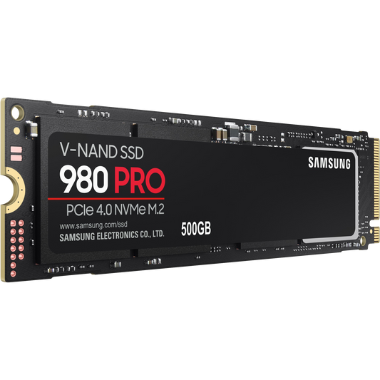 SAMSUNG 980 PRO MZ-V8P500BW - SSD - 500 GO - PCIE 4.0 X4 (NVME)