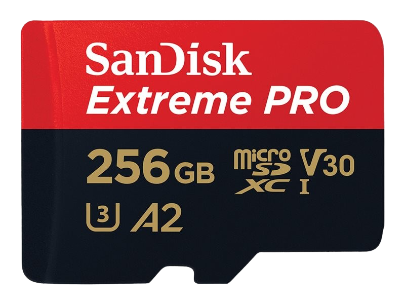 SANDISK Carte mémoire microSDXC Ultra A2 avec adaptateur SD