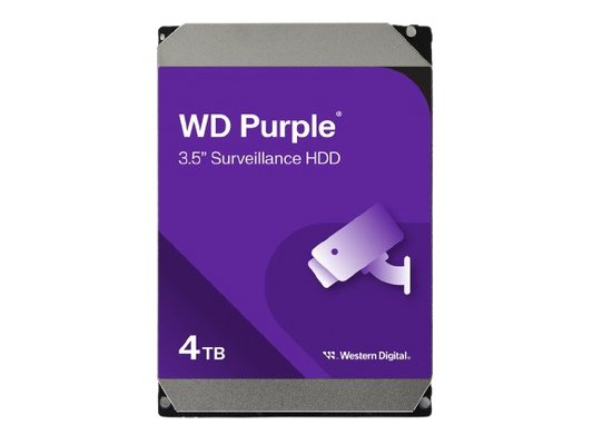 WD Purple 4 To Disque dur Interne 3.5" dédié Vidéosurveillance