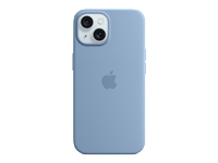 APPLE iPhone 15 Silicone Case with MagSafe - Winter Blue