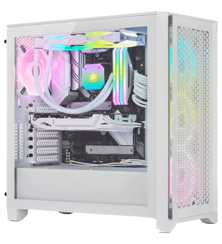 CORSAIR 4000D RGB AIRFLOW TRUE WHITE