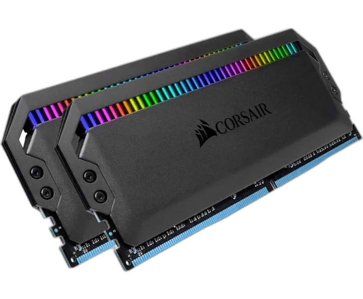 CORSAIR DOMINATOR Platinium RGB Heatspreader 16GO (2X8GO) DDR4 4000 MHZ